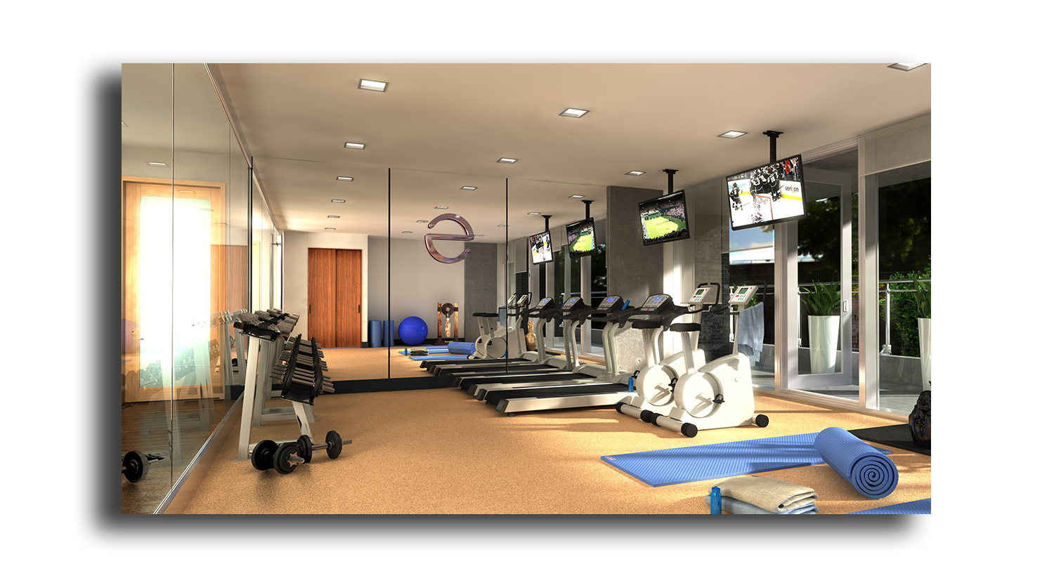 gymnase 3d