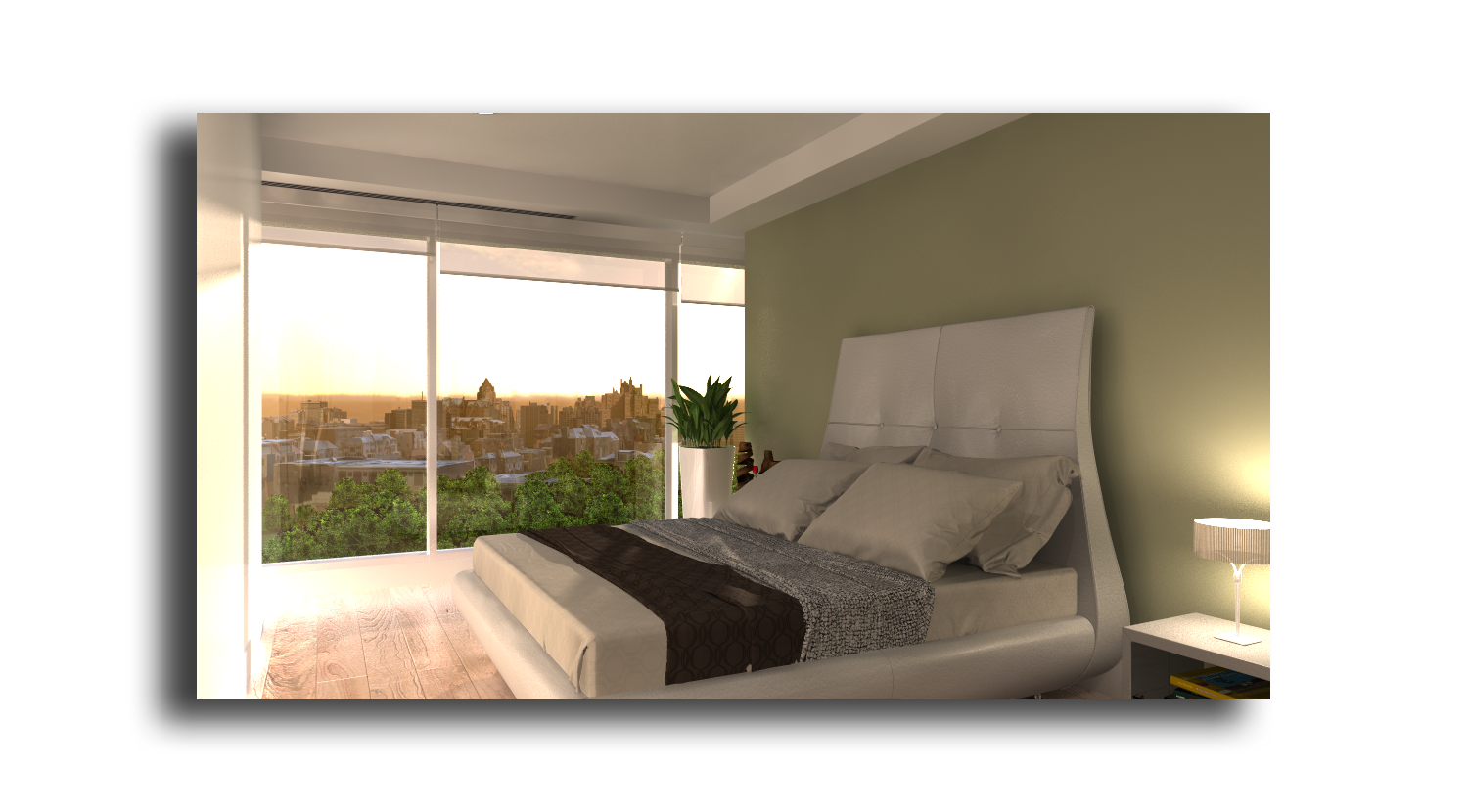 secondary bedroom 3d